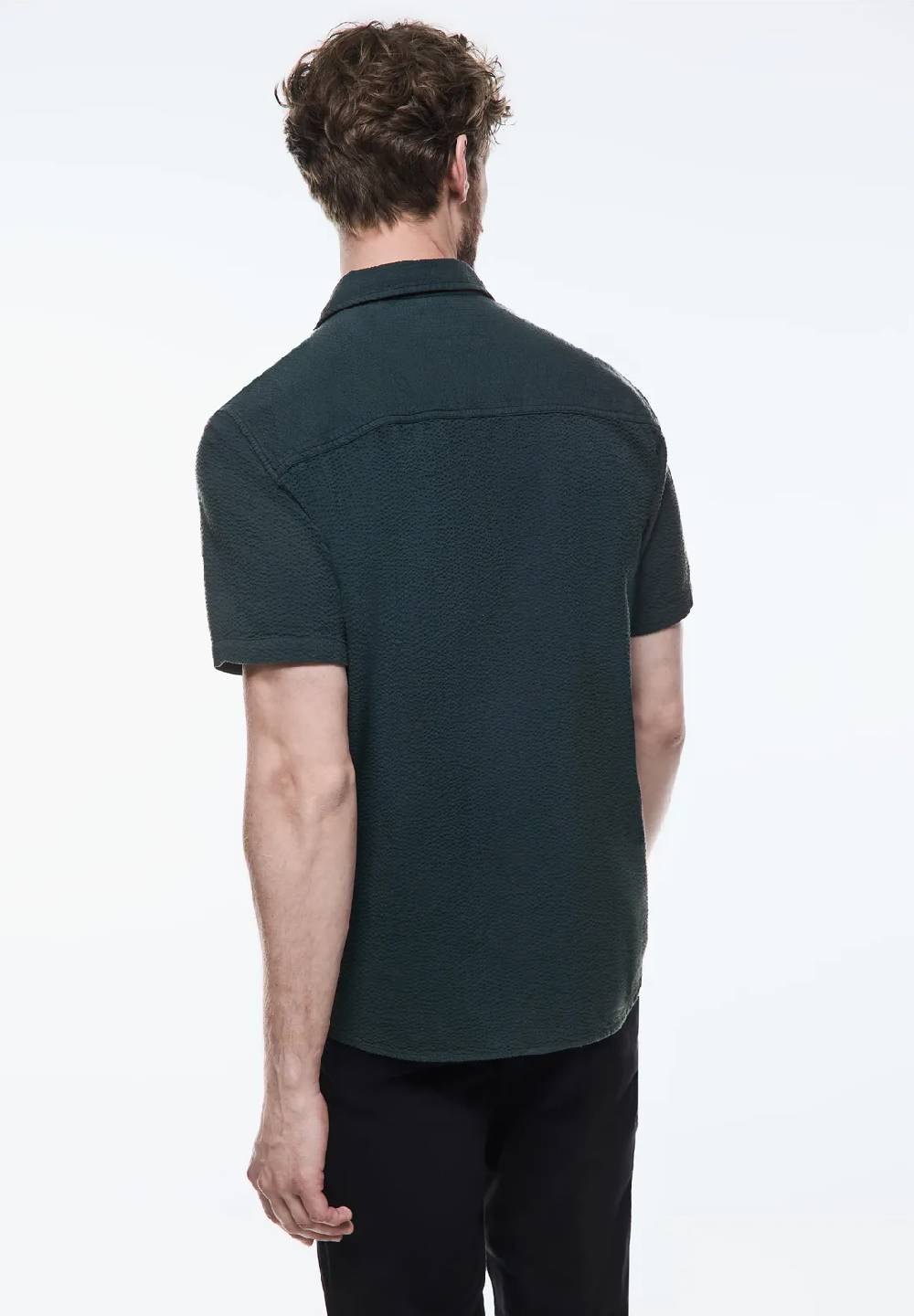 Street One Seersucker Kurzarmhemd Sonderangebot