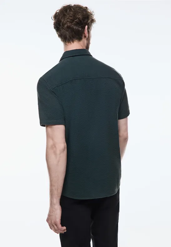 Street One Seersucker Kurzarmhemd Sonderangebot