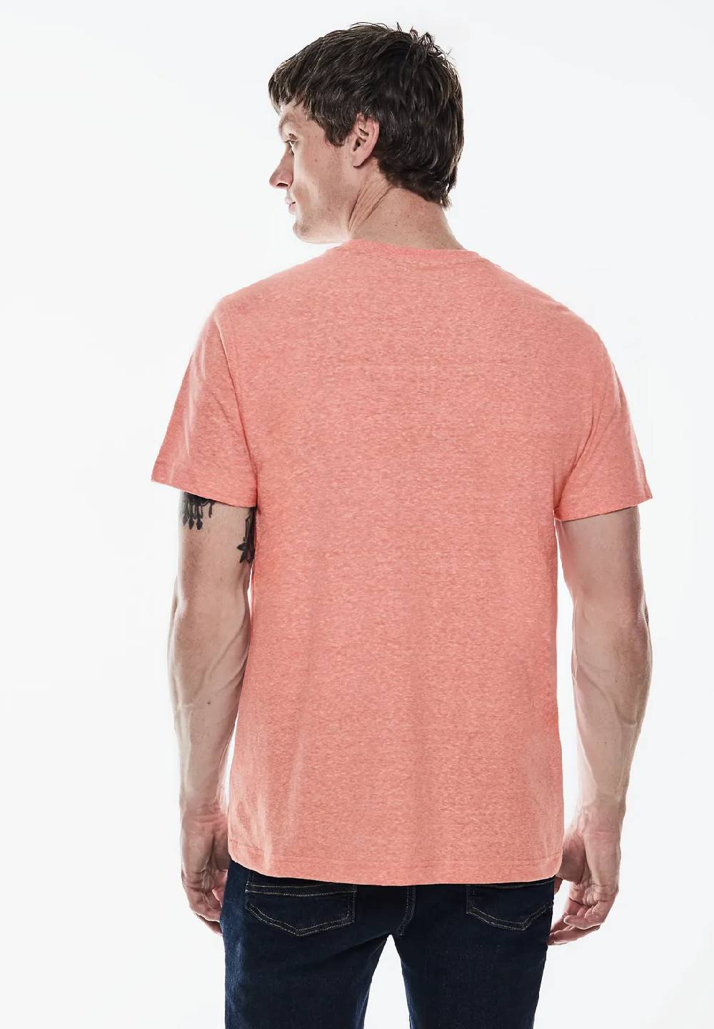 Street One Melange T-Shirt mit Print Saisonschlussverkauf