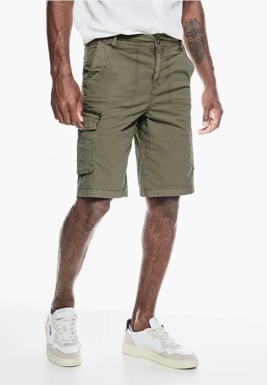 Street One Rippstop Cargo Shorts Black Friday