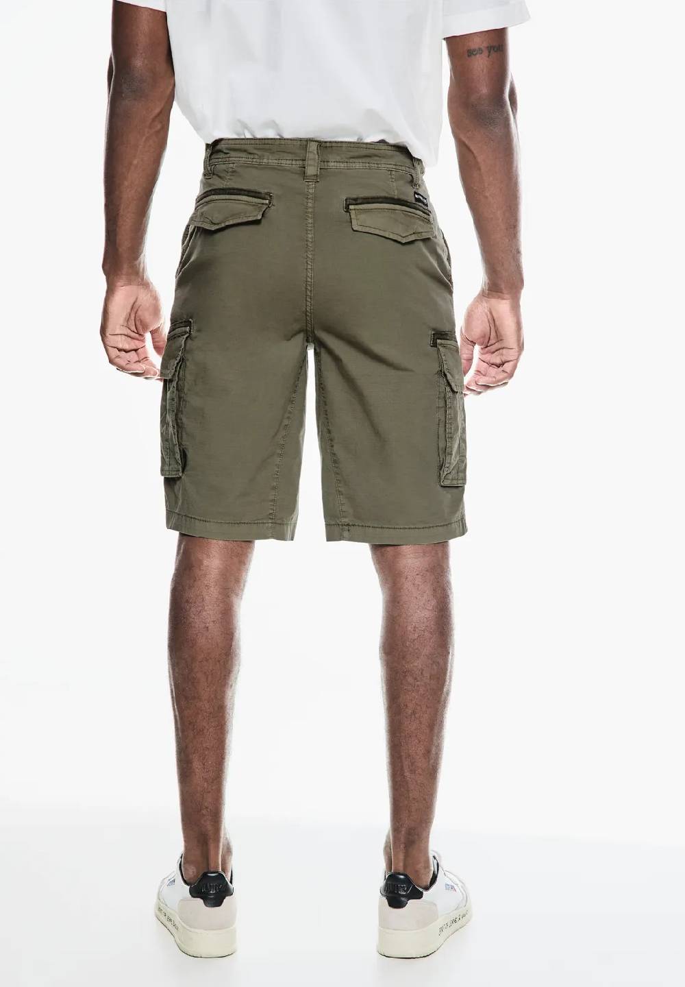 Street One Rippstop Cargo Shorts Black Friday