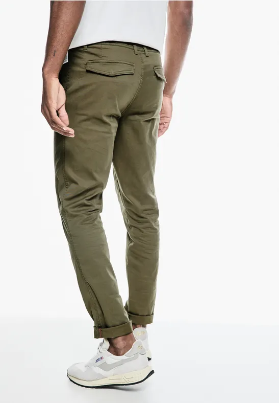 Street One Relaxed Bundfalten Chino Cyber Monday