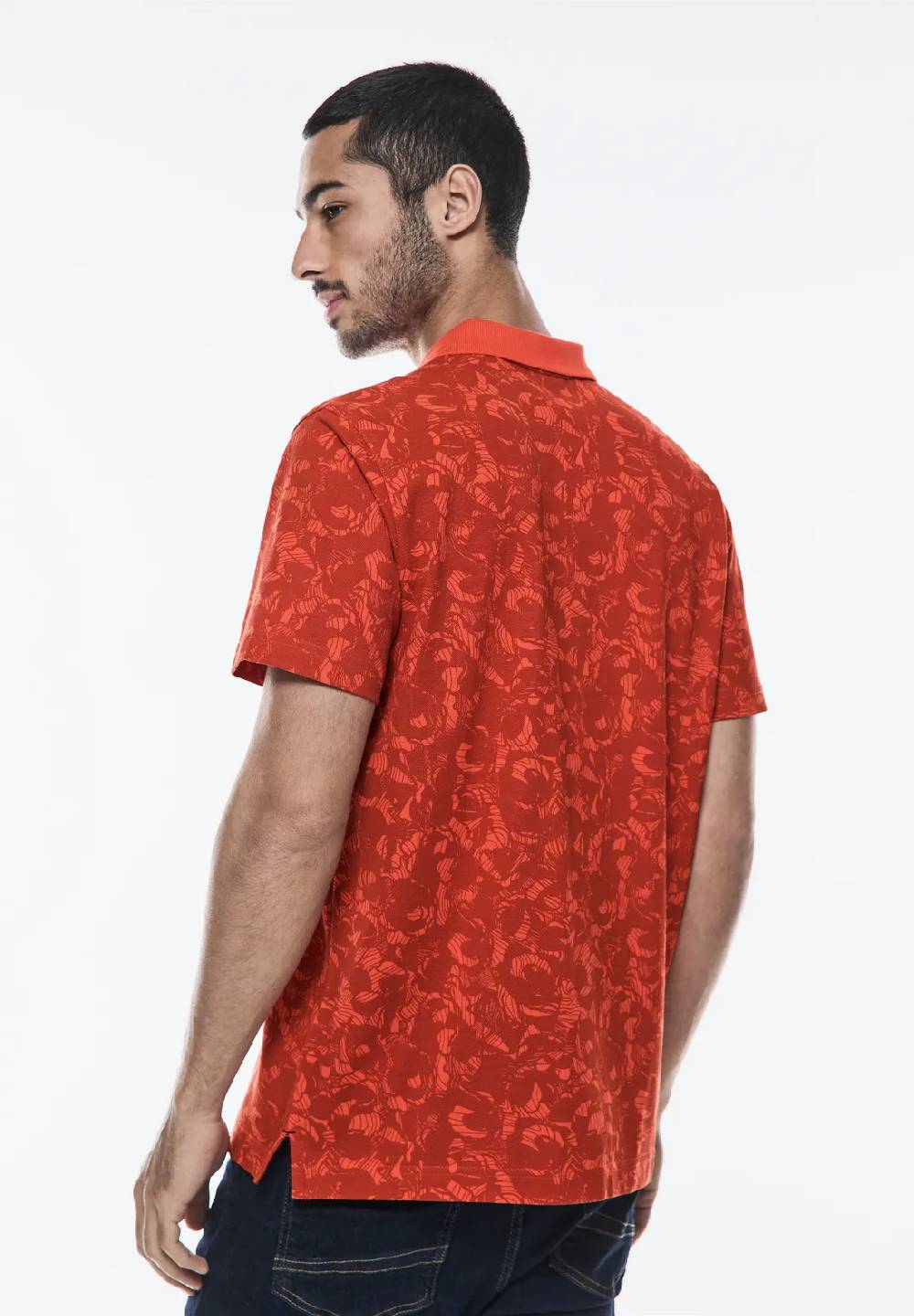 Street One Piquée Print Poloshirt Jubiläumsangebot