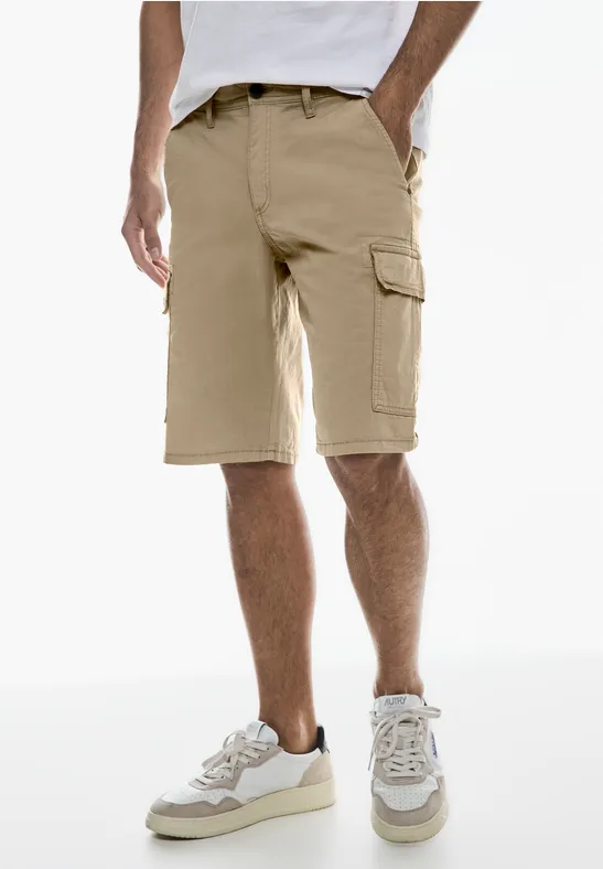 Street One Stretch Twill Cargo Shorts Lagerräumung