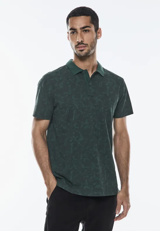 Street One Piquée Print Poloshirt Neueste Mode