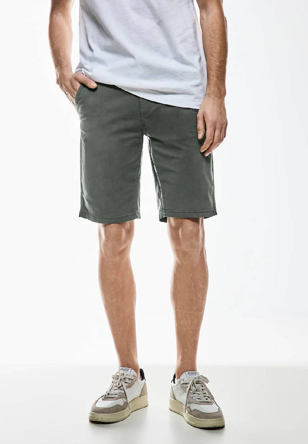 Street One Stretch Twill Chino Shorts Große Rabatte