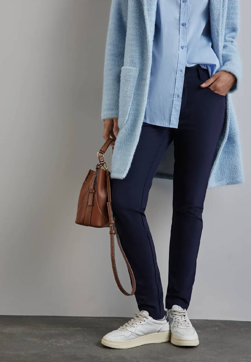 Street One Hose mit Zipper Details - Style YORK Wochenangebot