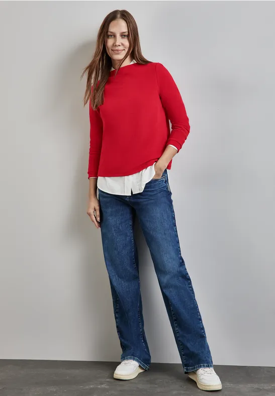 Street One Turtleneck Struktur-Shirt JETZT KAUFEN