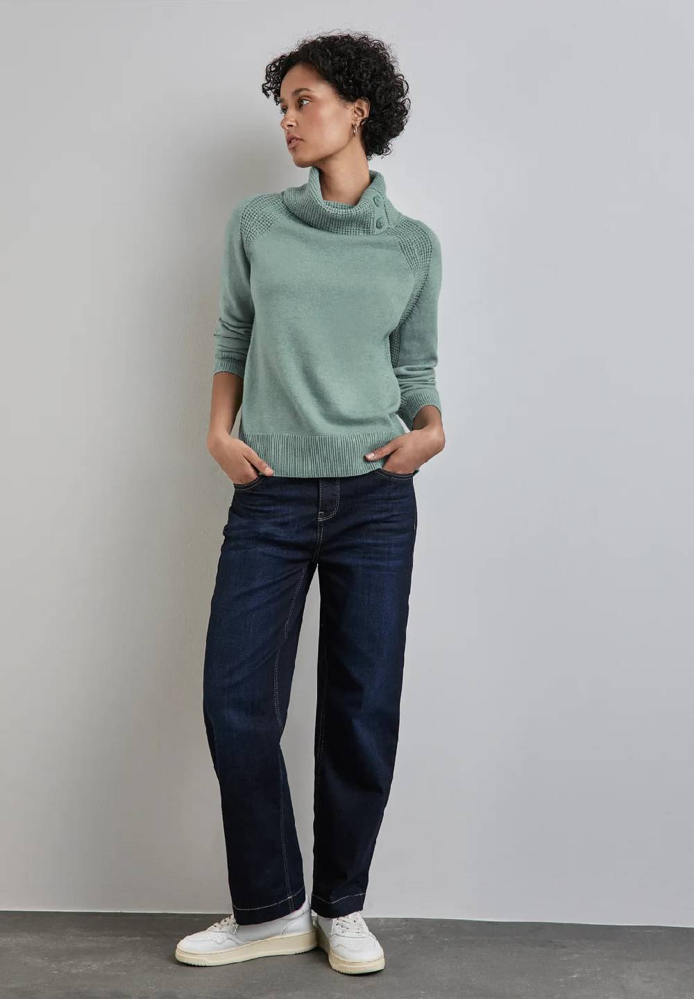 Street One Pullover mit Stehkragen Bis zu 50% Rabatt