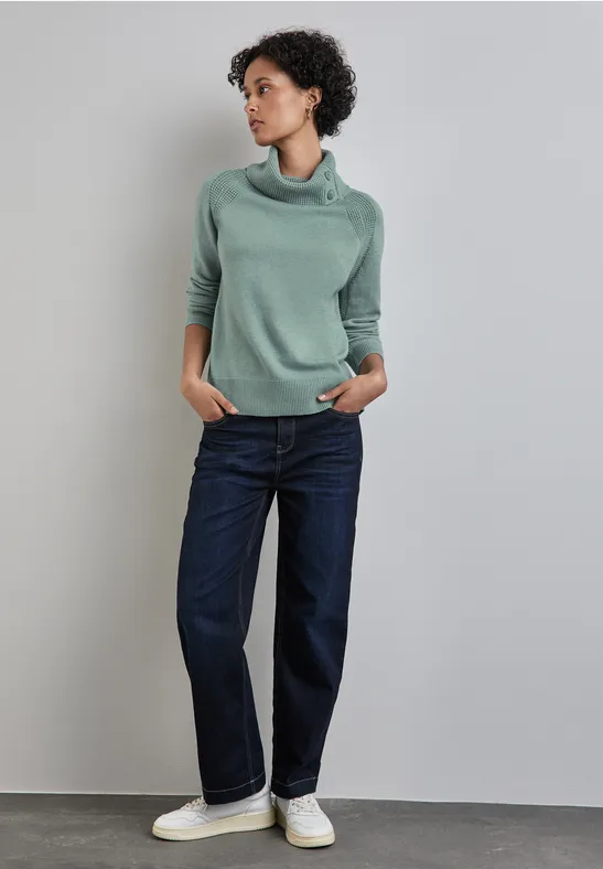 Street One Pullover mit Stehkragen Bis zu 50% Rabatt