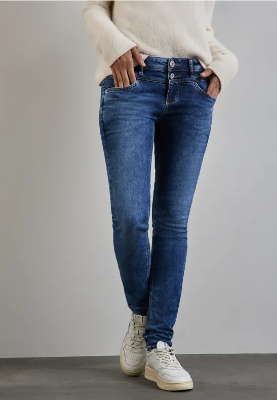 Street One Jeans im Slim Fit - Style YORK Nur noch ein Tag übrig