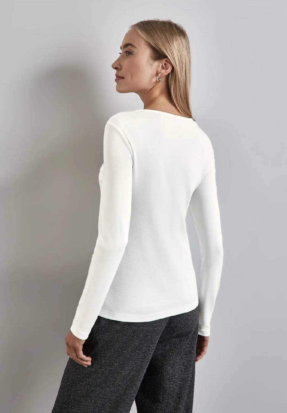 Street One Shirt mit Herzausschnitt Super Rabatt