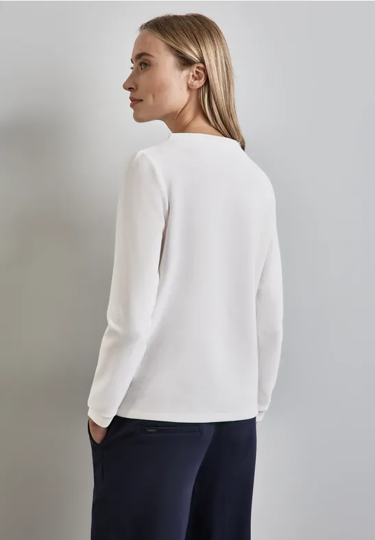 Street One Turtleneck Struktur-Shirt Kostenloser Versand international