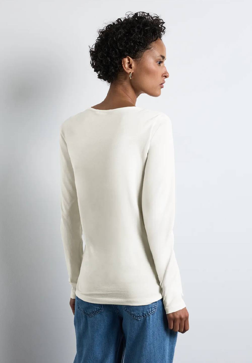 Street One Basic Langarmshirt Im Verkauf