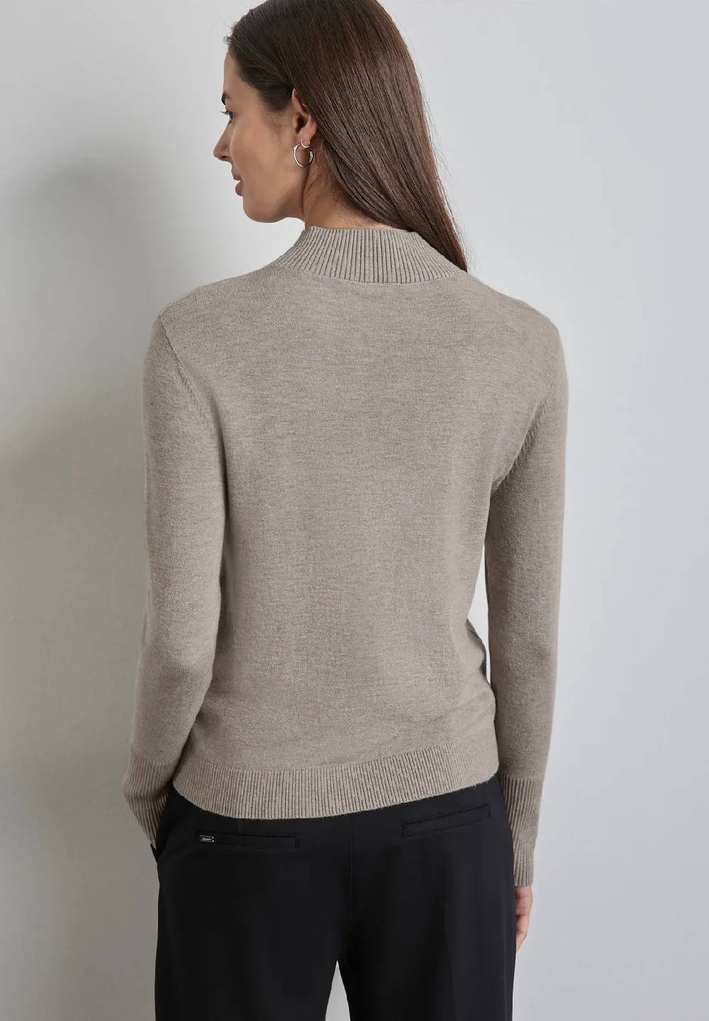 Street One Basic Turtleneck Pullover Outlet
