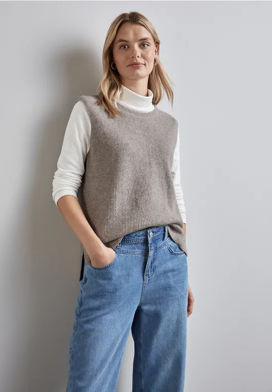 Street One Ärmelloser Pullover Verkauf