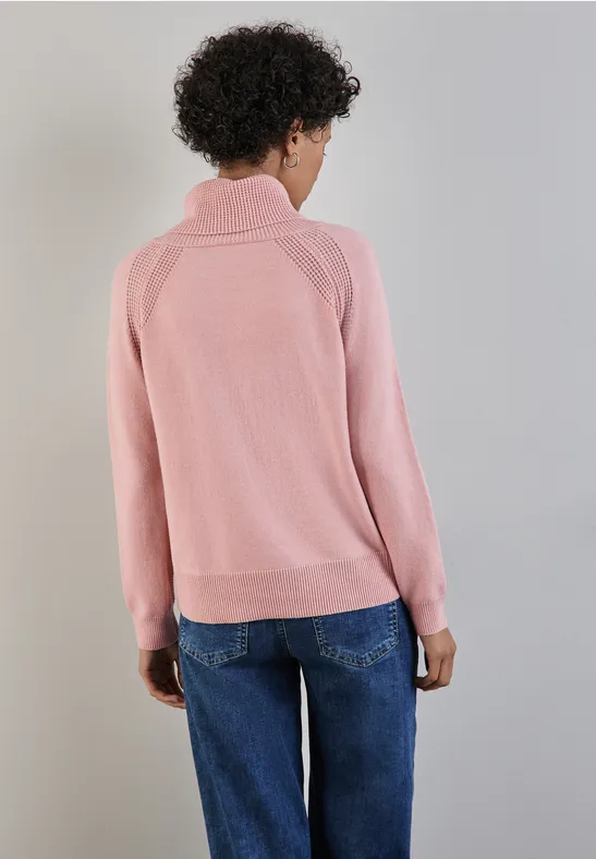 Street One Pullover mit Stehkragen Schlussverkauf