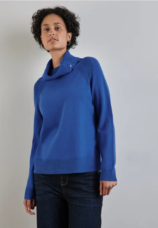 Street One Pullover mit Stehkragen Fabrikverkauf