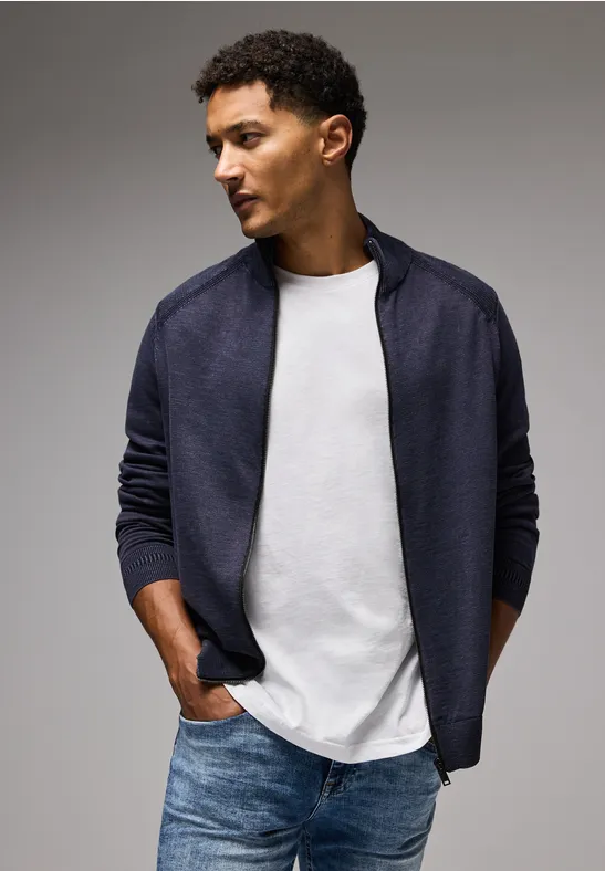 Street One Strickjacke im Washed-Look Kostenloser Versand