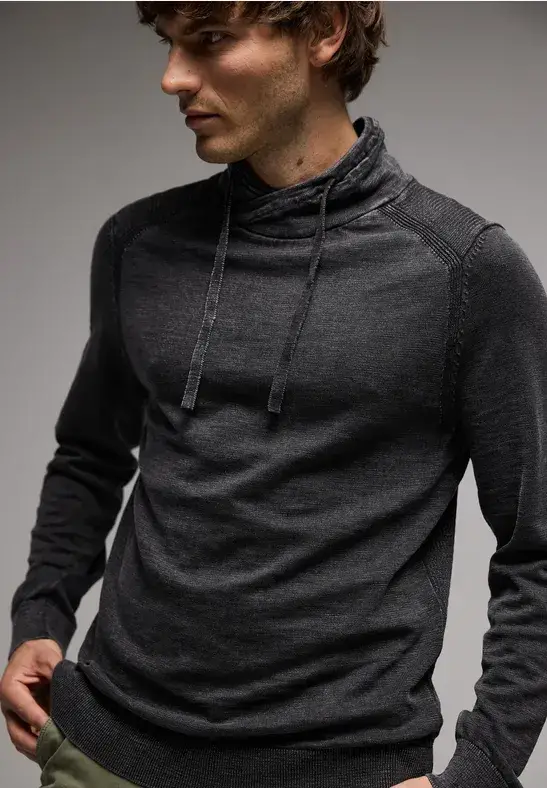 Street One Pullover in Washed-Optik Fabrik Onlineshop