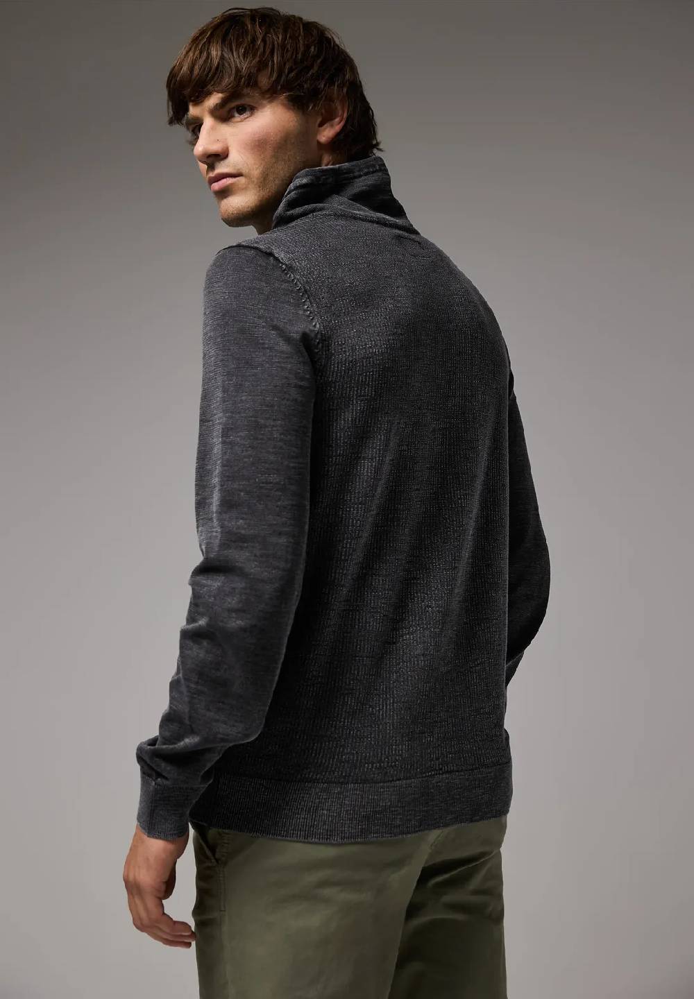 Street One Pullover in Washed-Optik Fabrik Onlineshop