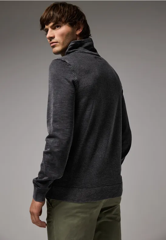 Street One Pullover in Washed-Optik Fabrik Onlineshop