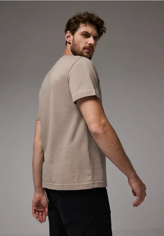Street One T-Shirt mit Chestprint Fabrikpreis