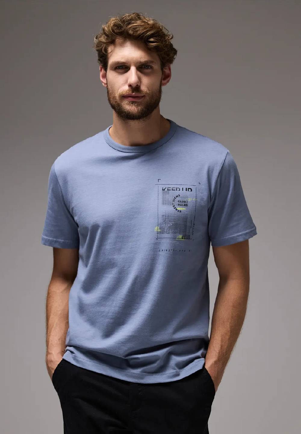 Street One T-Shirt mit Chestprint Günstig kaufen