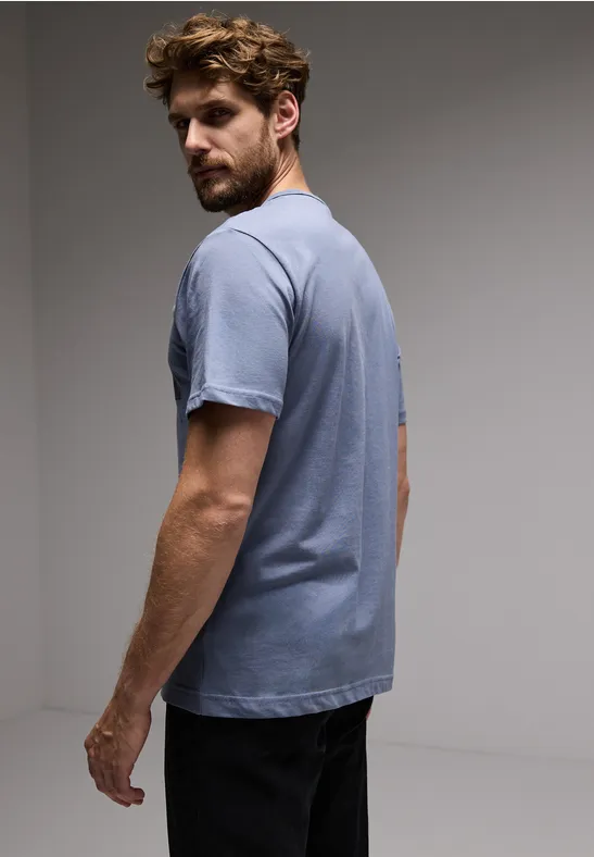 Street One T-Shirt mit Chestprint Günstig kaufen