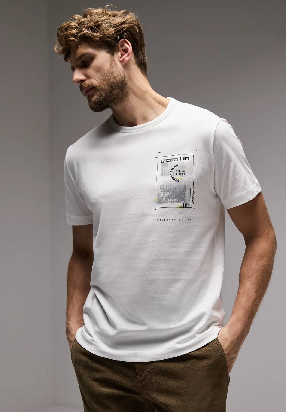 Street One T-Shirt mit Chestprint Versandkostenfrei