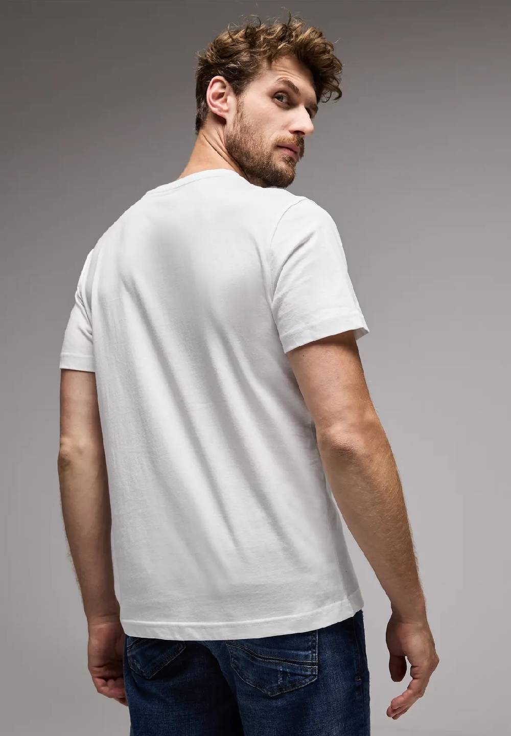 Street One T-Shirt mit Skyline-Print Flash Sale