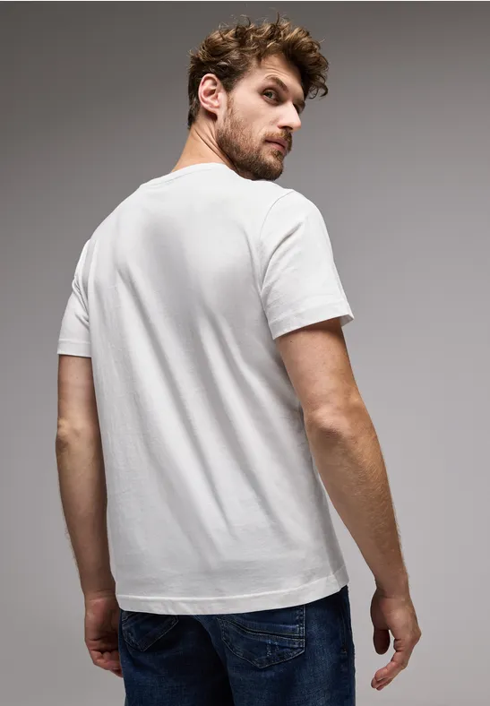 Street One T-Shirt mit Skyline-Print Flash Sale