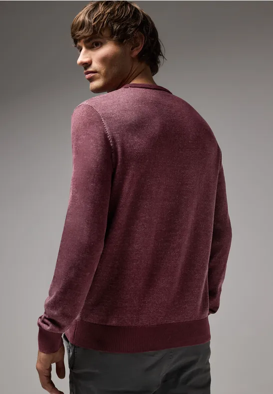 Street One Pullover in Two Tone Optik Online Shopping