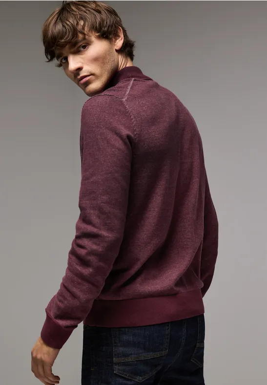 Street One Pullover in Two Tone Optik Exklusivangebot
