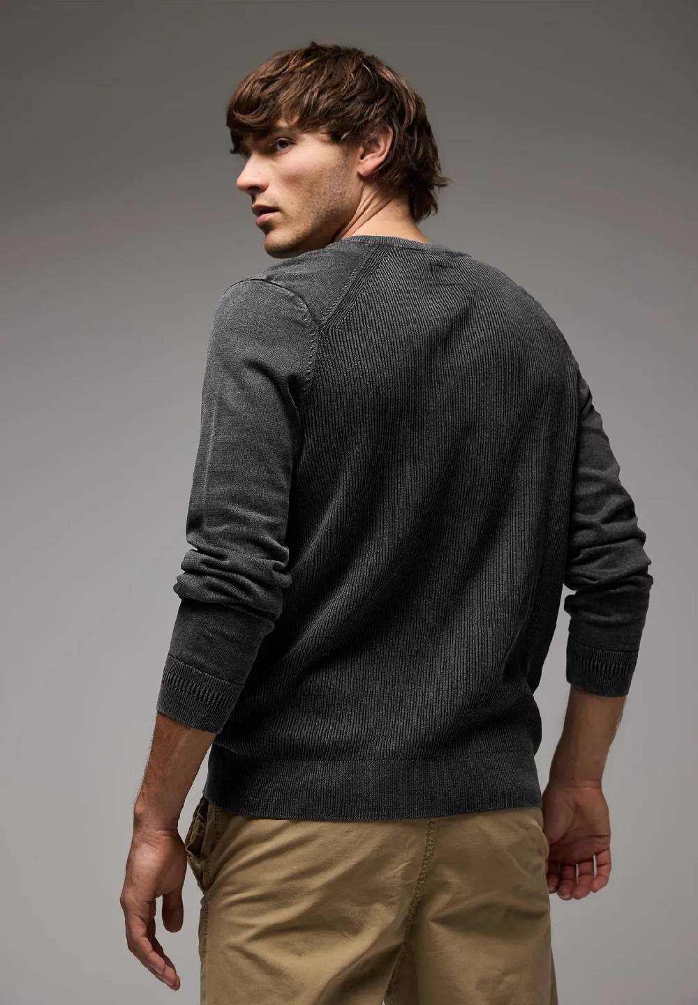 Street One Pullover in Washed-Optik Preisnachlass