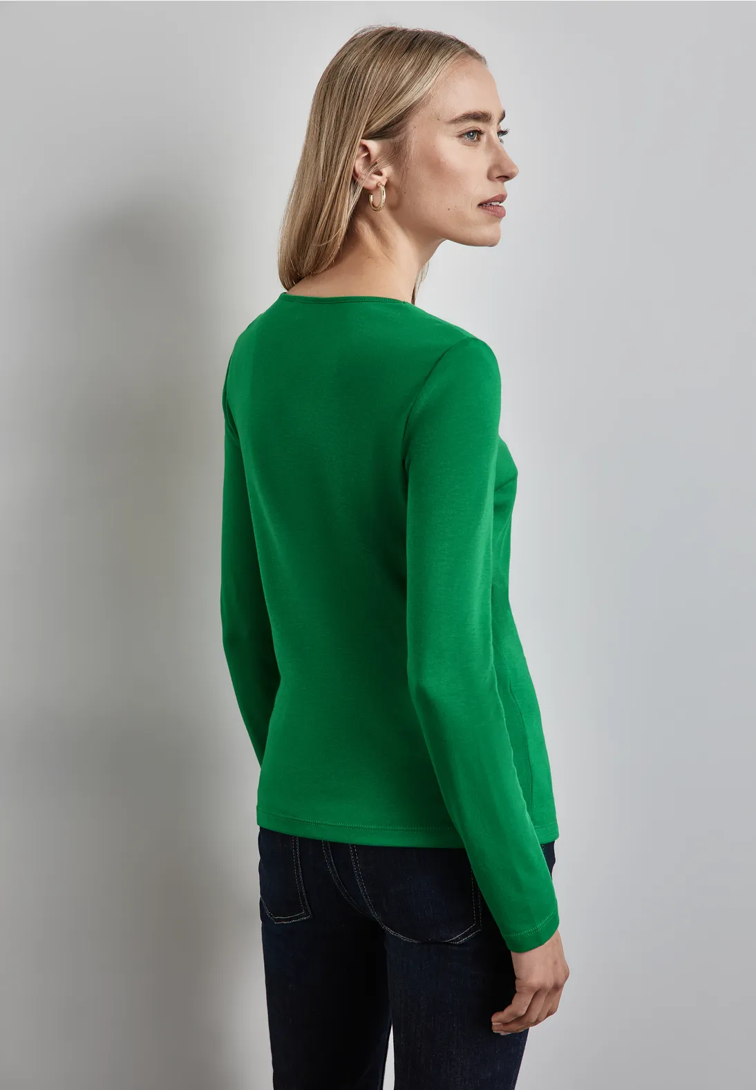 Street One Shirt mit Herzausschnitt Saisonale Angebote