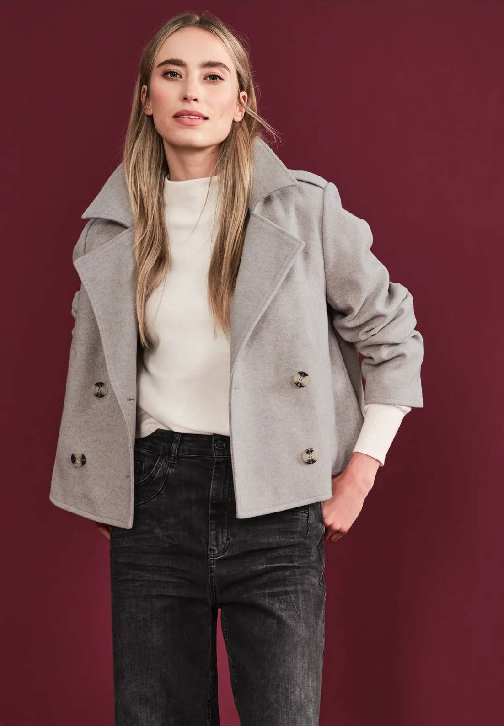 Street One Kurzer Trenchcoat Kauf eins, bekomm eins gratis