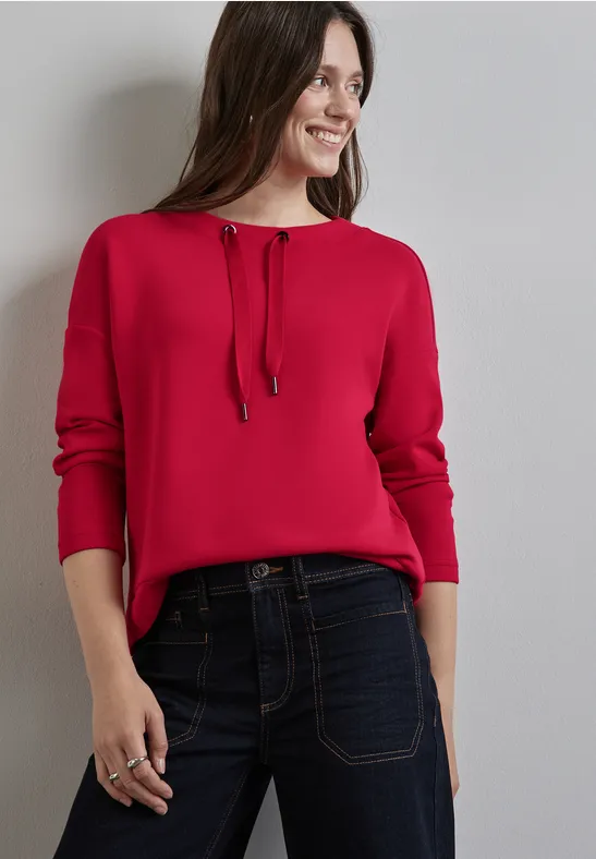 Street One Silk-Look Shirt Tägliche Deals