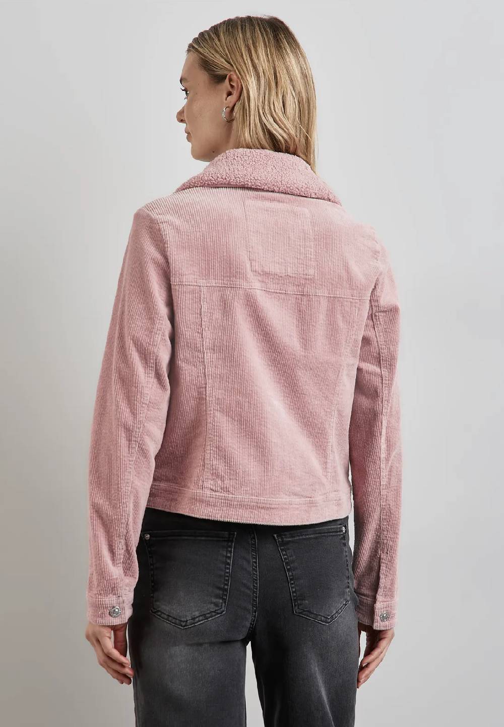 Street One Cord-Jacke mit Teddy-Kragen Sonderangebote