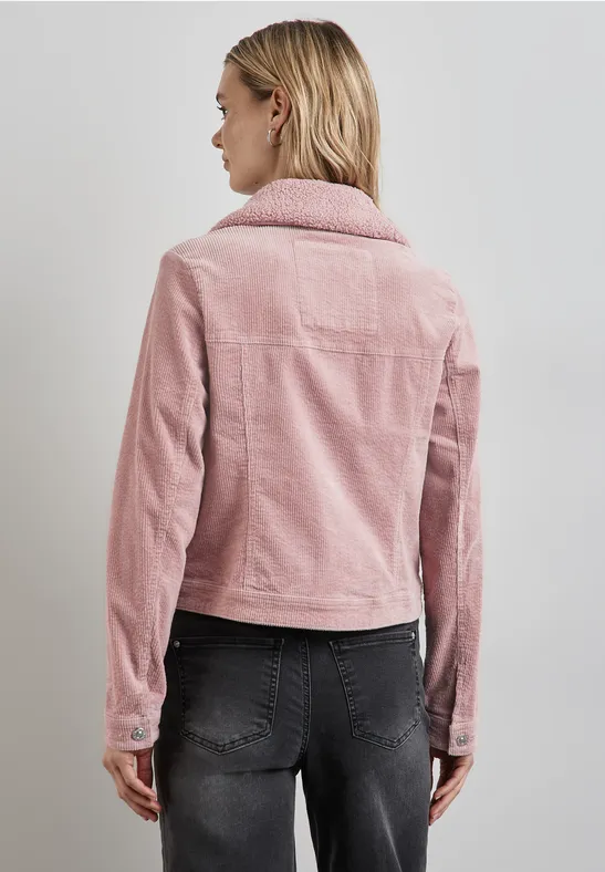Street One Cord-Jacke mit Teddy-Kragen Sonderangebote