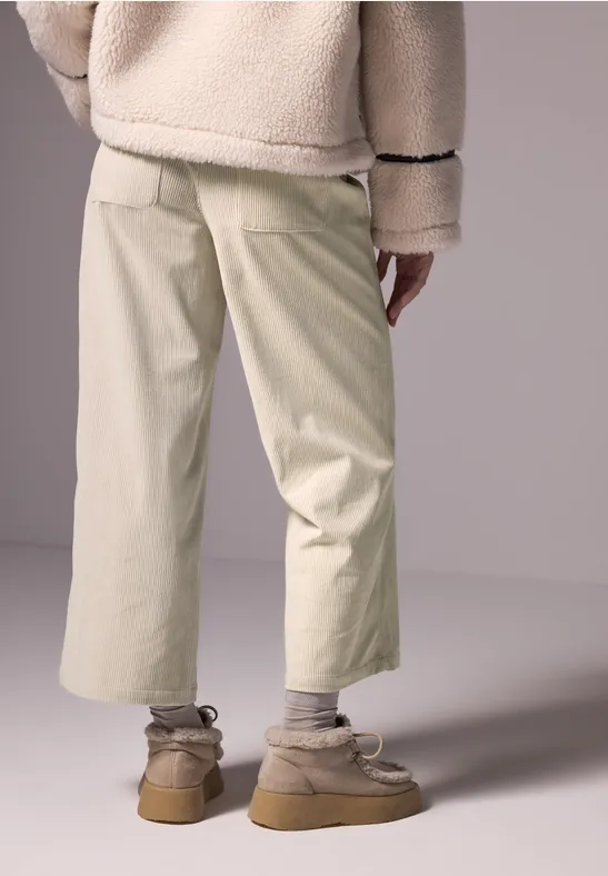 Street One Wide Leg Cordhose Tiefpreis