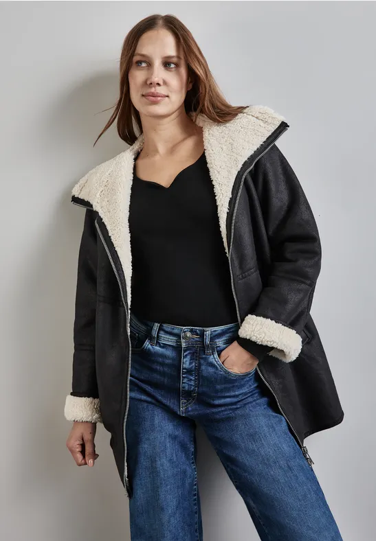 Street One Shirt mit Herzausschnitt Super Sparpreis