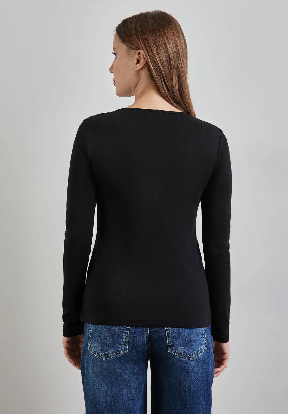 Street One Shirt mit Herzausschnitt Super Sparpreis