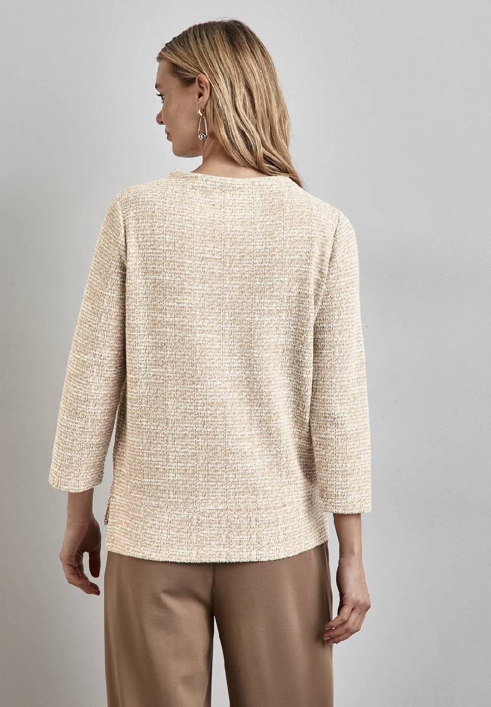 Street One Bouclé Shirt Bis zu 50% Rabatt
