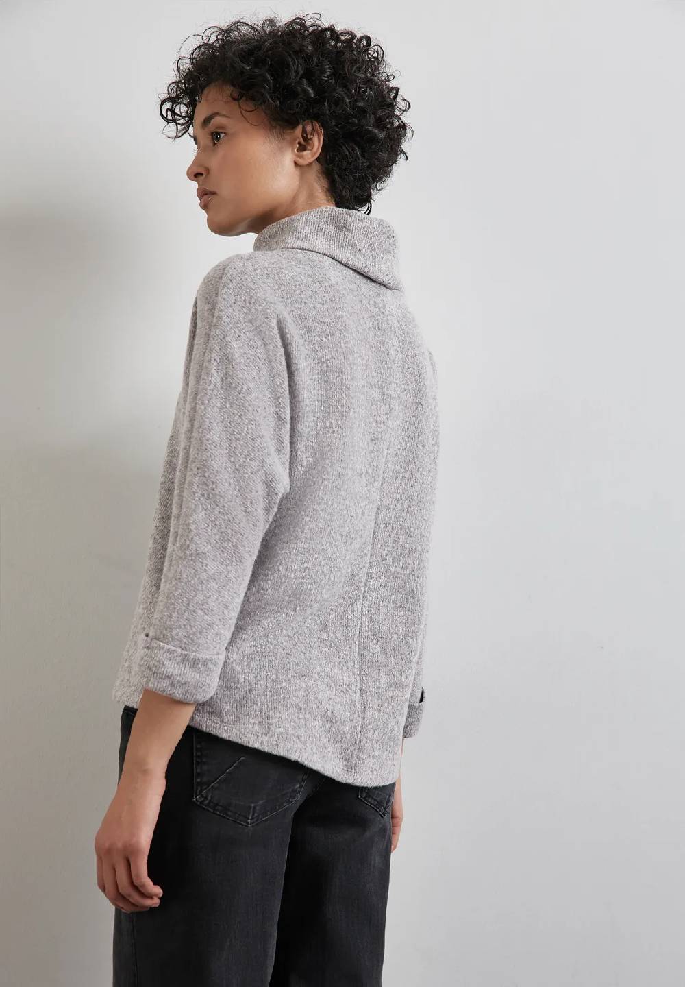 Street One Strick-Look Shirt mit Kragen Bis zu 55% Rabatt