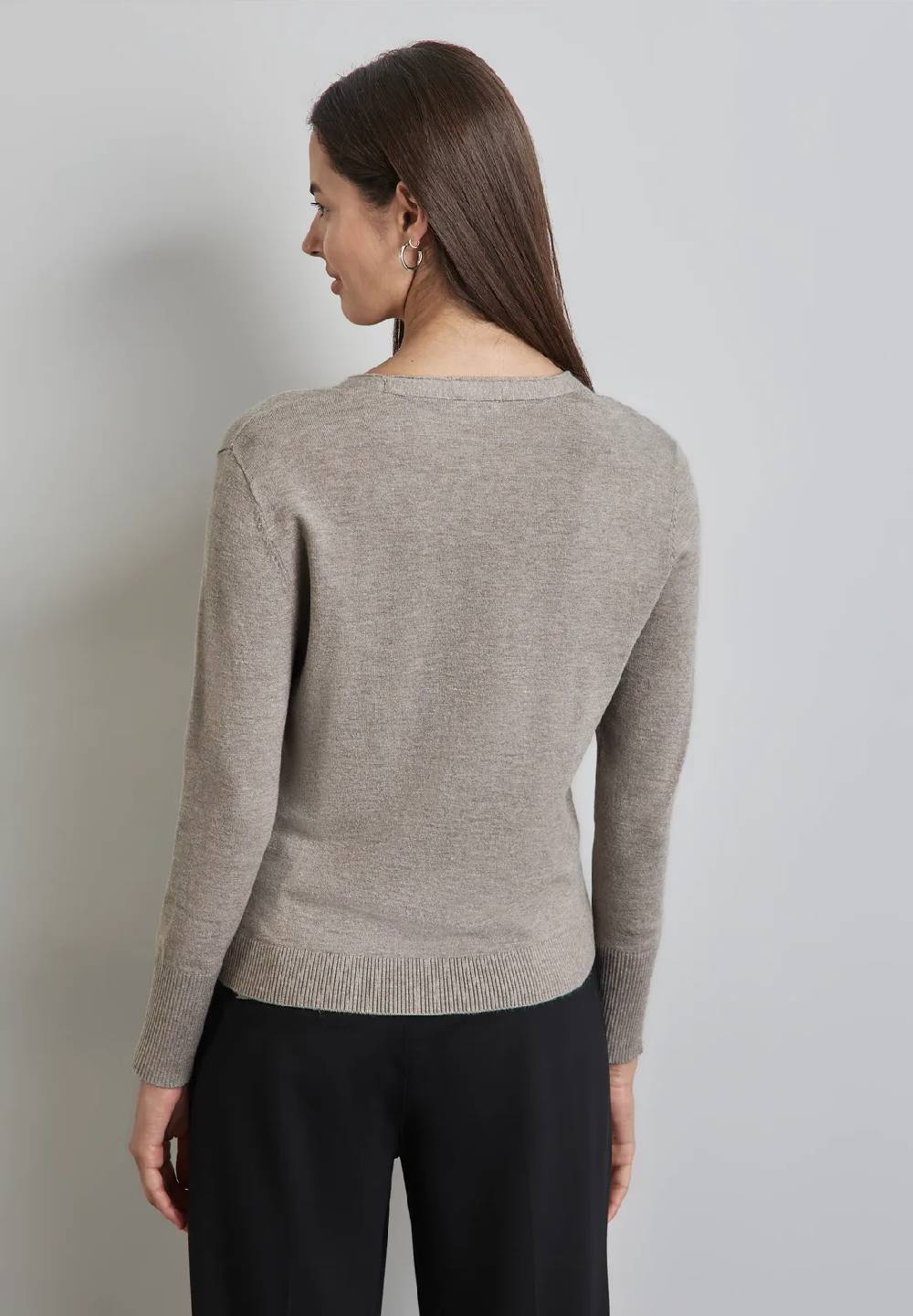 Street One Strickpullover mit Details Nur noch ein Tag übrig