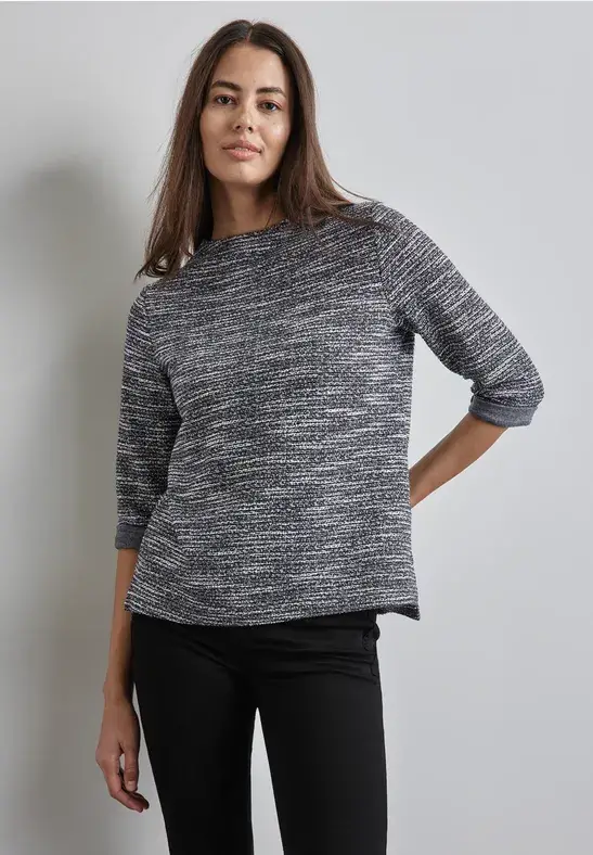Street One Bouclé Shirt Super Rabatt