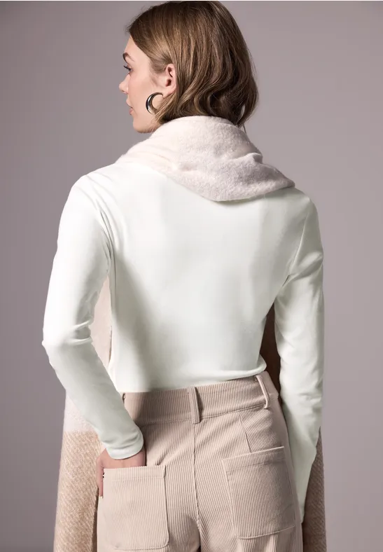 Street One Shirt mit Rippstruktur 50% Rabatt mit kostenlosem Versand