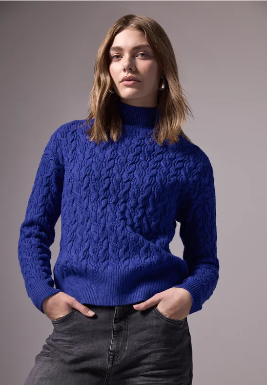 Street One Kurzer Strickpullover Clearance-Verkauf