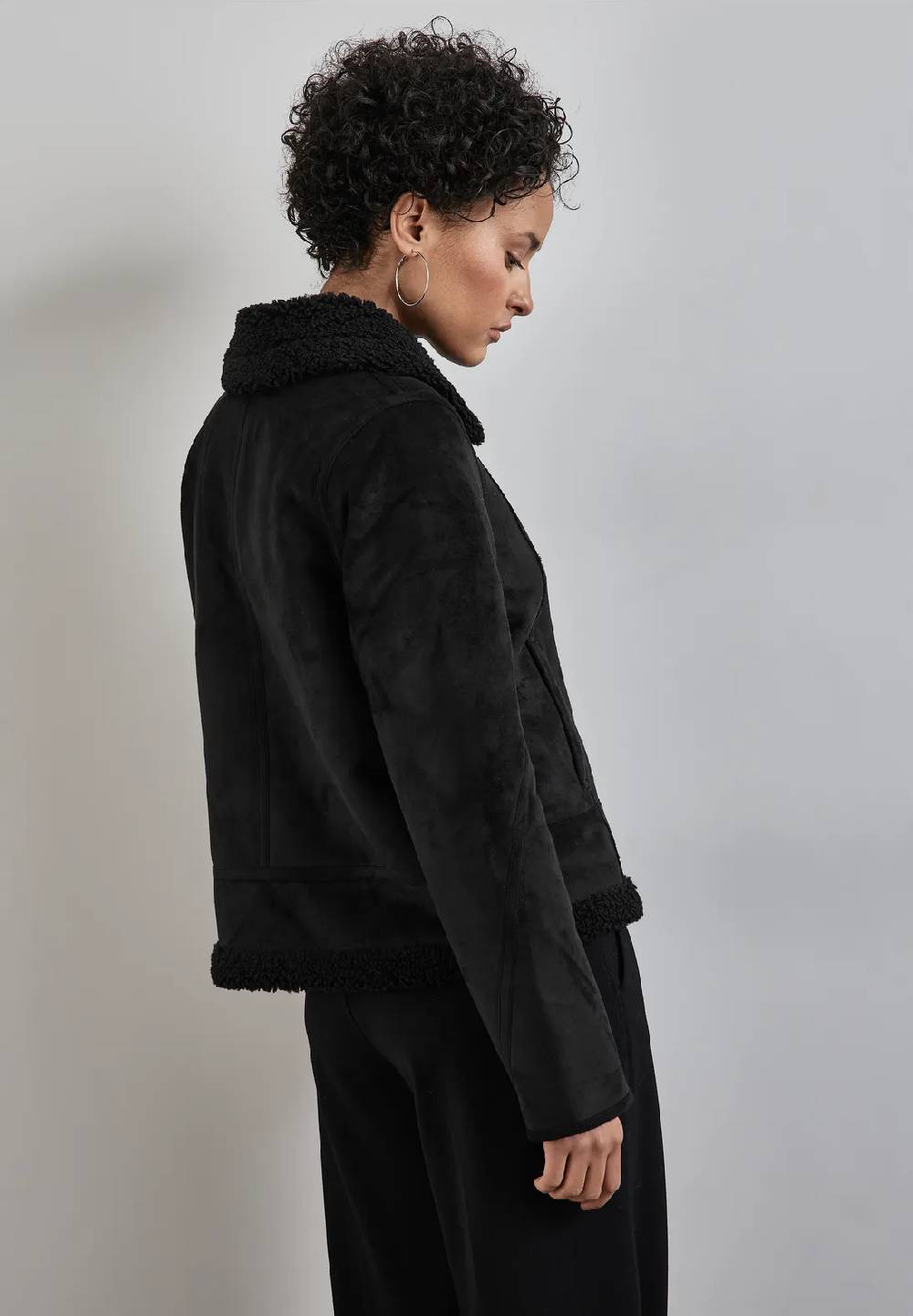 Street One Kurze Jacke mit Teddy-Fell Begrenzt auf 3 Tage